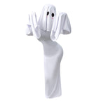 2025 Cute Ghost Cosplay Costume – White Halloween Dress for Women