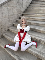 2025 Gothic Lolita Maid Cosplay Costume – Halloween Stage Performance Outfit