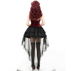 2025 Gothic Vampire Demon Witch Cosplay Costume – Dark Court Halloween Outfit