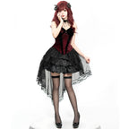 2025 Gothic Vampire Demon Witch Cosplay Costume – Dark Court Halloween Outfit