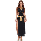 2025 Greek Goddess & Egyptian Queen Cosplay Costume – Sexy Halloween Party Dress for Women