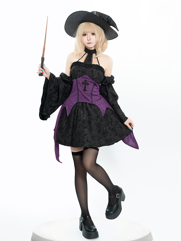 2025 Witch Cosplay Costume - Halloween Stage Costume