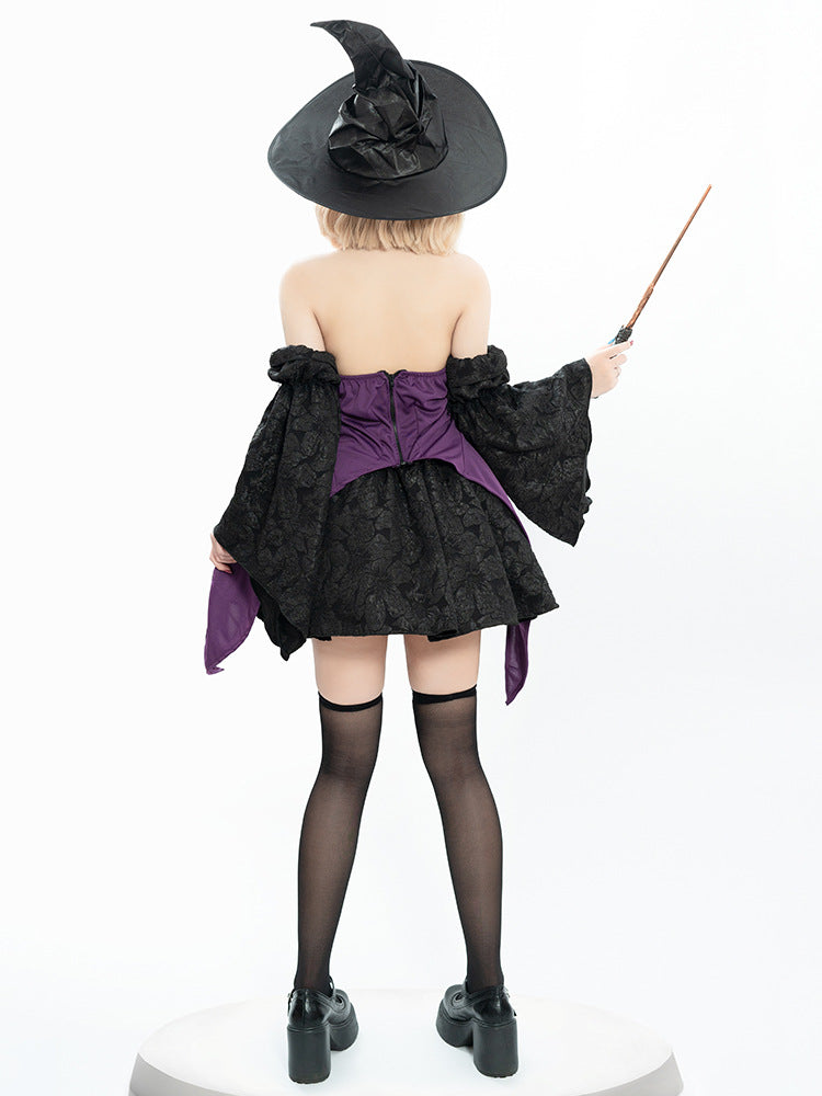 2025 Witch Cosplay Costume - Halloween Stage Costume