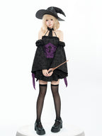 2025 Witch Cosplay Costume - Halloween Stage Costume