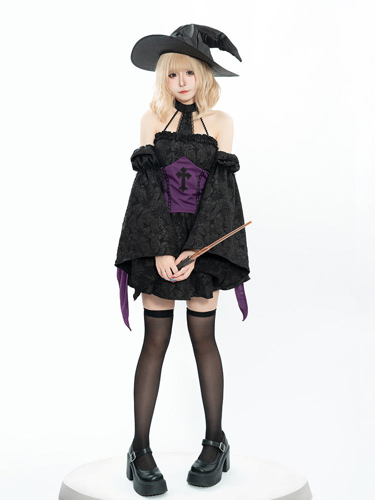 2025 Witch Cosplay Costume - Halloween Stage Costume