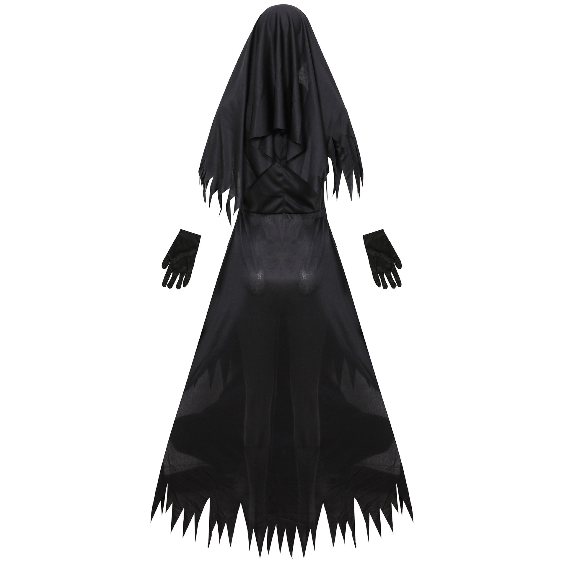 2025 Zombie Nun Cosplay Costume – Scary Halloween Vampire & Demon Outfit